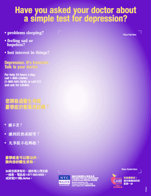 Depression Screening Form