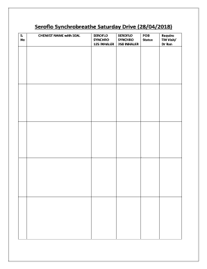 Seroflo Inhaler Prescription Form