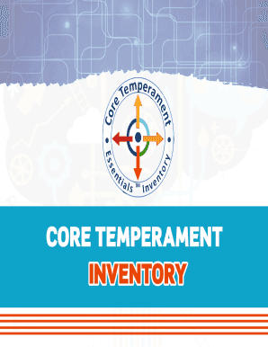 Core Temperament Inventory