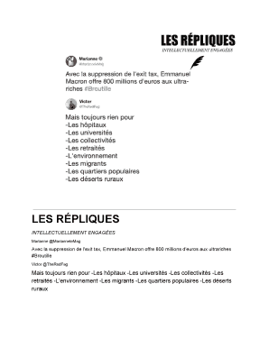 LES RPLIQUES