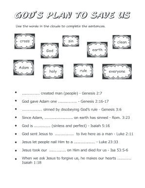 Printable Bible Activity Sheets - Fill Online, Printable, Fillable ...
