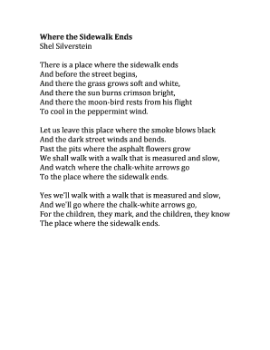 Poem Analysis Worksheet