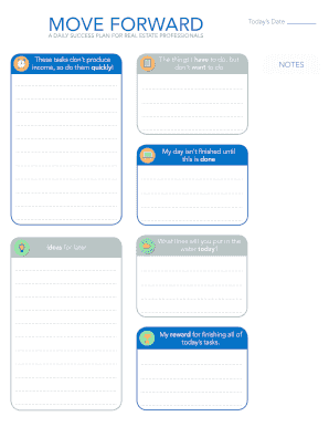 Daily Success Plan for Real Estate Professionals