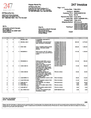 247 Invoice