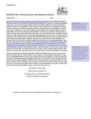 Colonizing the Bay Activity Worksheet