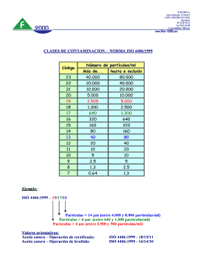 Fillable Online iso 4406 pdf-Jraces Sucher Fax Email Print - pdfFiller