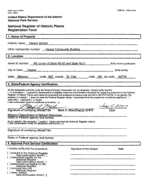4. National Park Service Certification - Missouri Department of - dnr mo