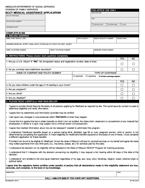 Bcct missouri provider form