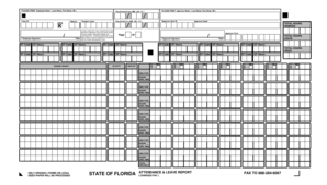 Florida Employee Time Sheet
