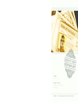 Nebraska Identity Theft Protection Form