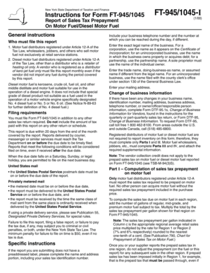 New York Sales Tax Prepayment Form