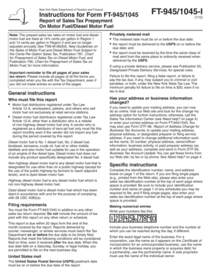 New York State Sales Tax Prepayment Form