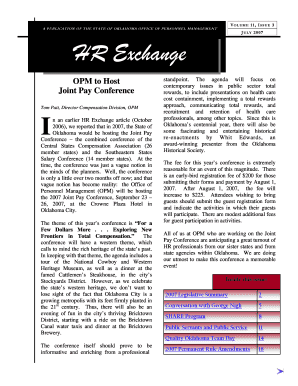 Oklahoma HR Exchange July 2007