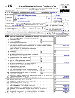 Form 990 Return of Organization Exempt From Income Tax
