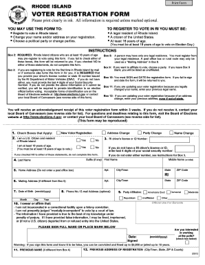 Voter registration form - Rhode Island Board of Elections - RI.gov - elections ri