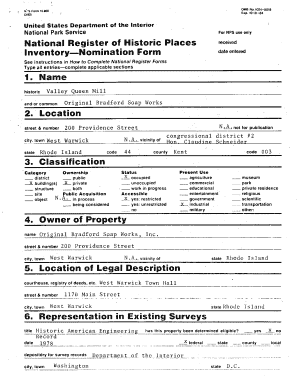 N'S Form 10 - preservation ri