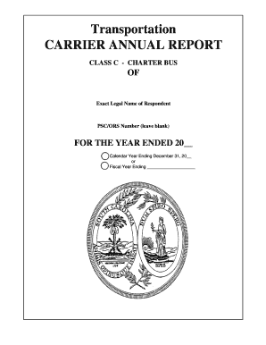 Carrier Annual Report