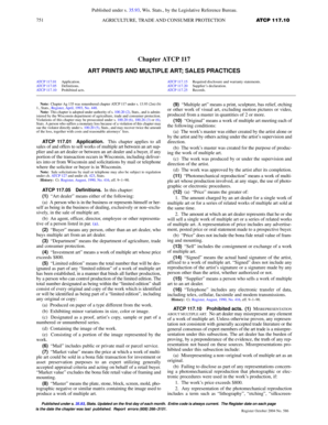 Wisconsin Art Dealer Disclosure and Warranty Form
