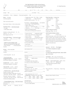 West Virginia HealthCheck Preventive Health Screen