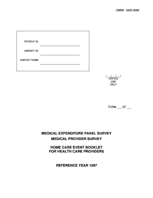 Medical Provider Survey Form