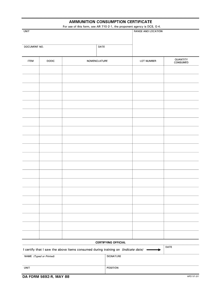 Da form 5692 is used to document: Fill out & sign online | DocHub
