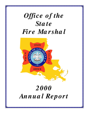 Fire departments reporting fire incidents continued - Louisiana Office - sfm dps louisiana