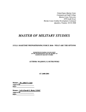 Maritime Prepositioning Force 2010: What Are the Options - Defense - dtic