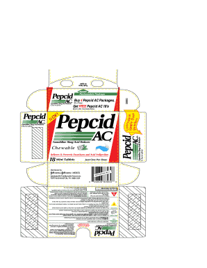 Pepcid AC Chewable Tablet Mail-In Offer