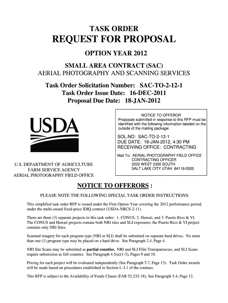2005 NRI Solicitation - USDA Farm Service Agency - fsa usda Preview on Page 1