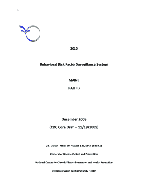 Maine Behavioral Risk Factor Surveillance System