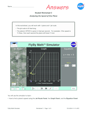 Student Worksheet C