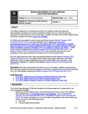 Section 27: Maintaining Health Records Medical Passport