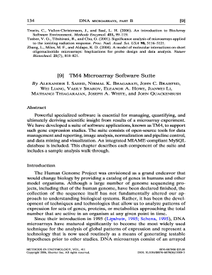 9 TM4 Microarray Software Suite - ncbi nlm nih