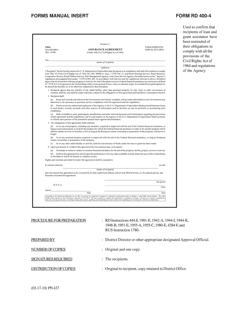 form rd 400 4 Preview on Page 1