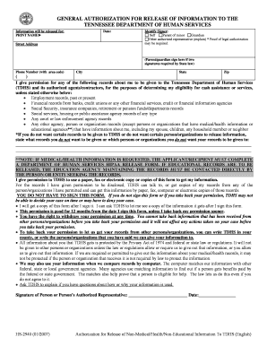 hs 2940 general release form