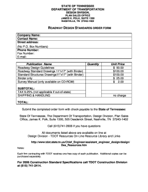 tdot design documents