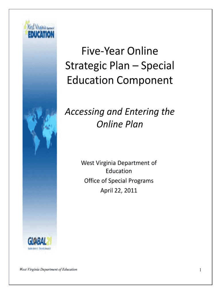 Five-Year Online Preview on Page 1