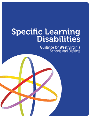 Fillable Online wvde state wv Specific Learning Disabilities - West ...