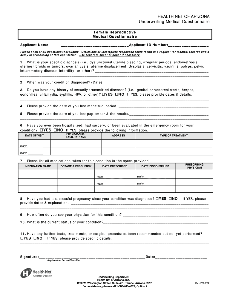 Female Reproductive Medical Quest doc Preview on Page 1