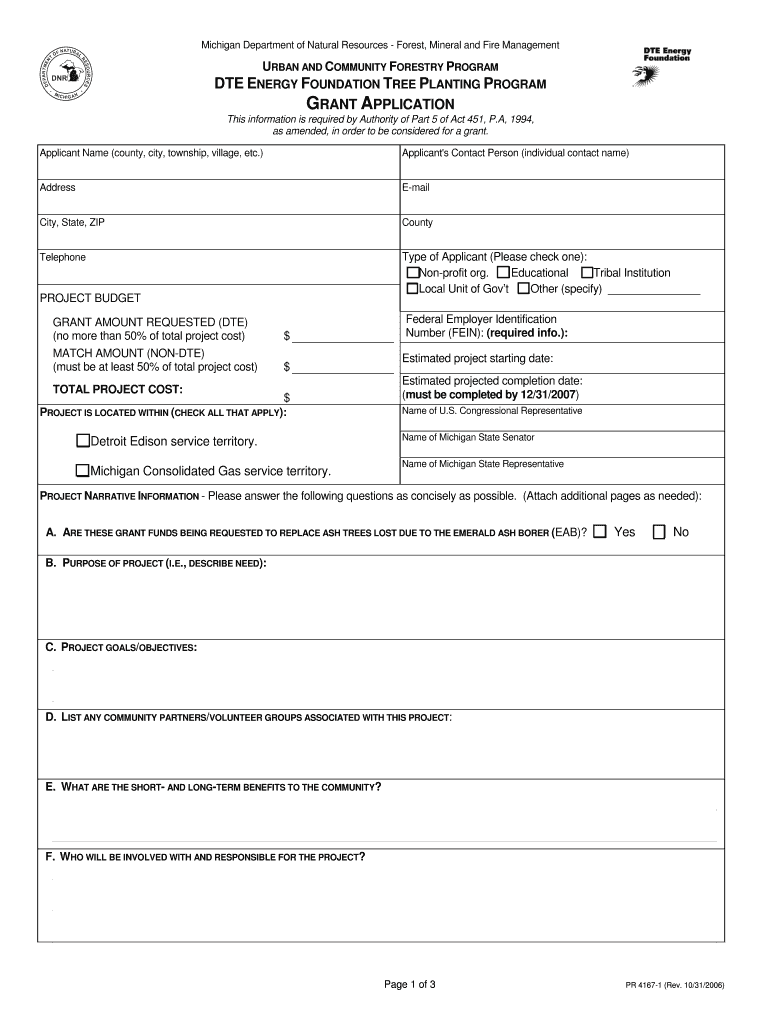 Michigan Department of Natural Resources - Forest, Mineral and Fire Management - michigan Preview on Page 1