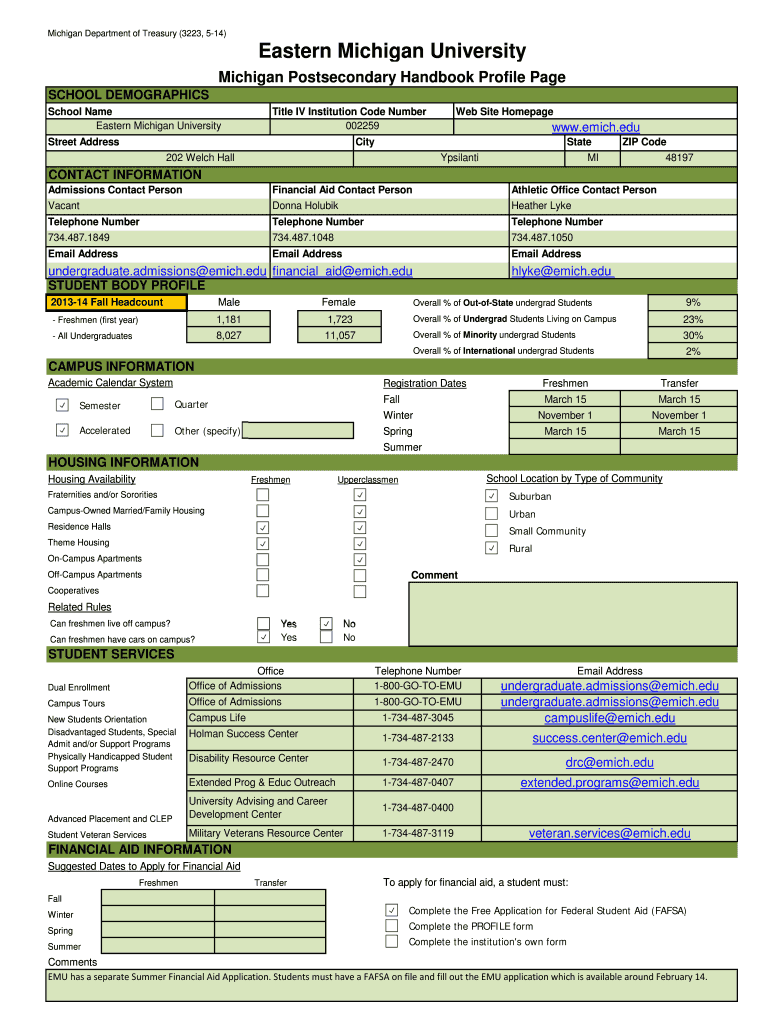 Program Inventory by School - State of Michigan - michigan Preview on Page 1