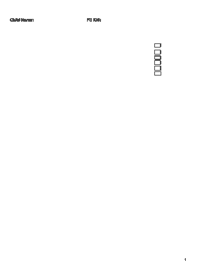 First Steps Progress Report