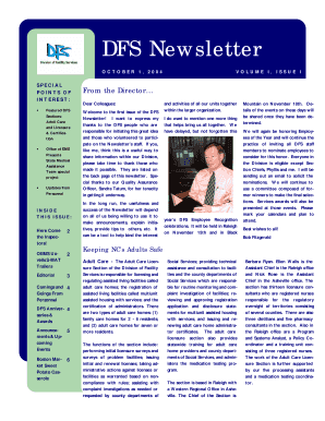 Newsletter template-1 - NC Department of Health and Human Services - ncdhhs