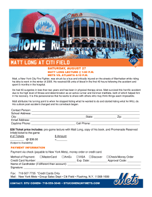 Matt Long Lecture Event Registration