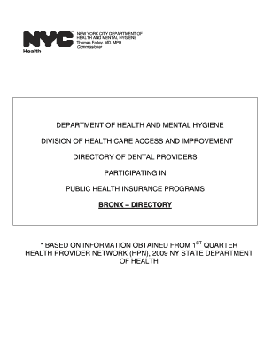 Fillable Online nyc Bronx directory - NYC.gov - nyc Fax Email Print ...