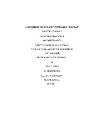 ball state lesson plan format