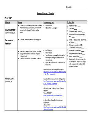 Supplies list template - pgy form