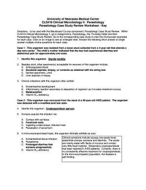 parasitology case study questions pdf