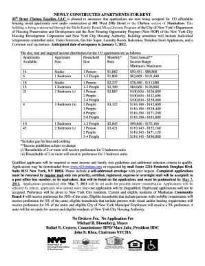 nhop nyc form