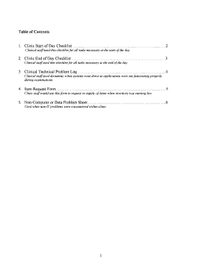 Log forms - computer troubleshoot log on computer